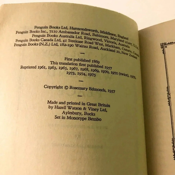 Vintage 1975 Leo Tolstoy War and Peace 2 Volume Boxed Set Paperback - Picture 16 of 16